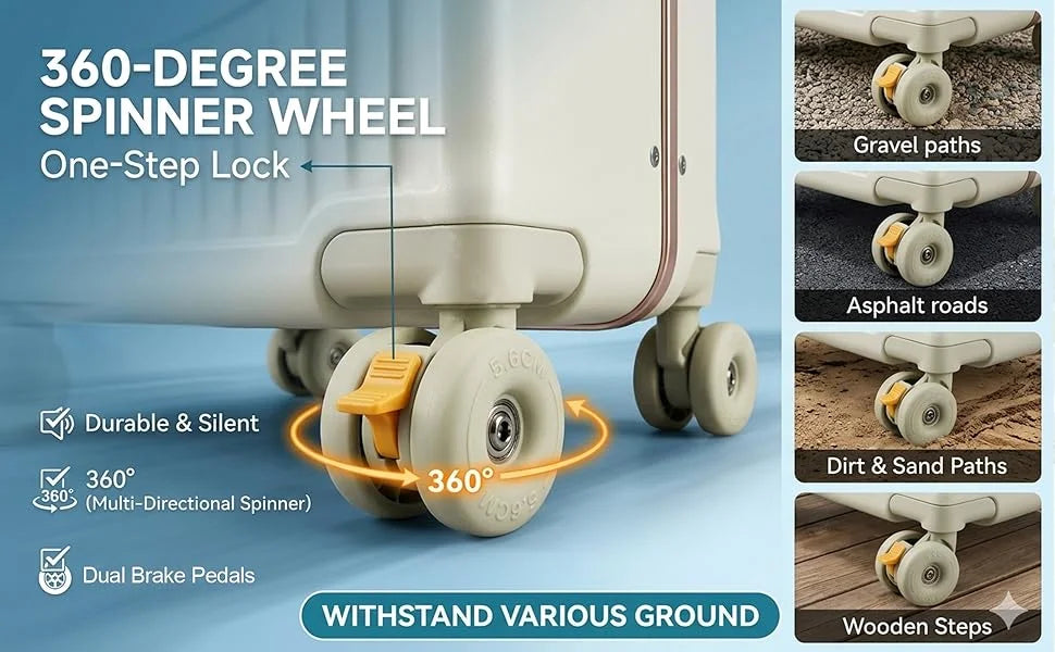 Journey Rider 688 - 360 Spinner Wheels