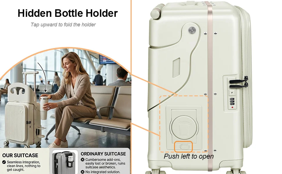 Journey Rider 688 - Hidden Bottle Holder