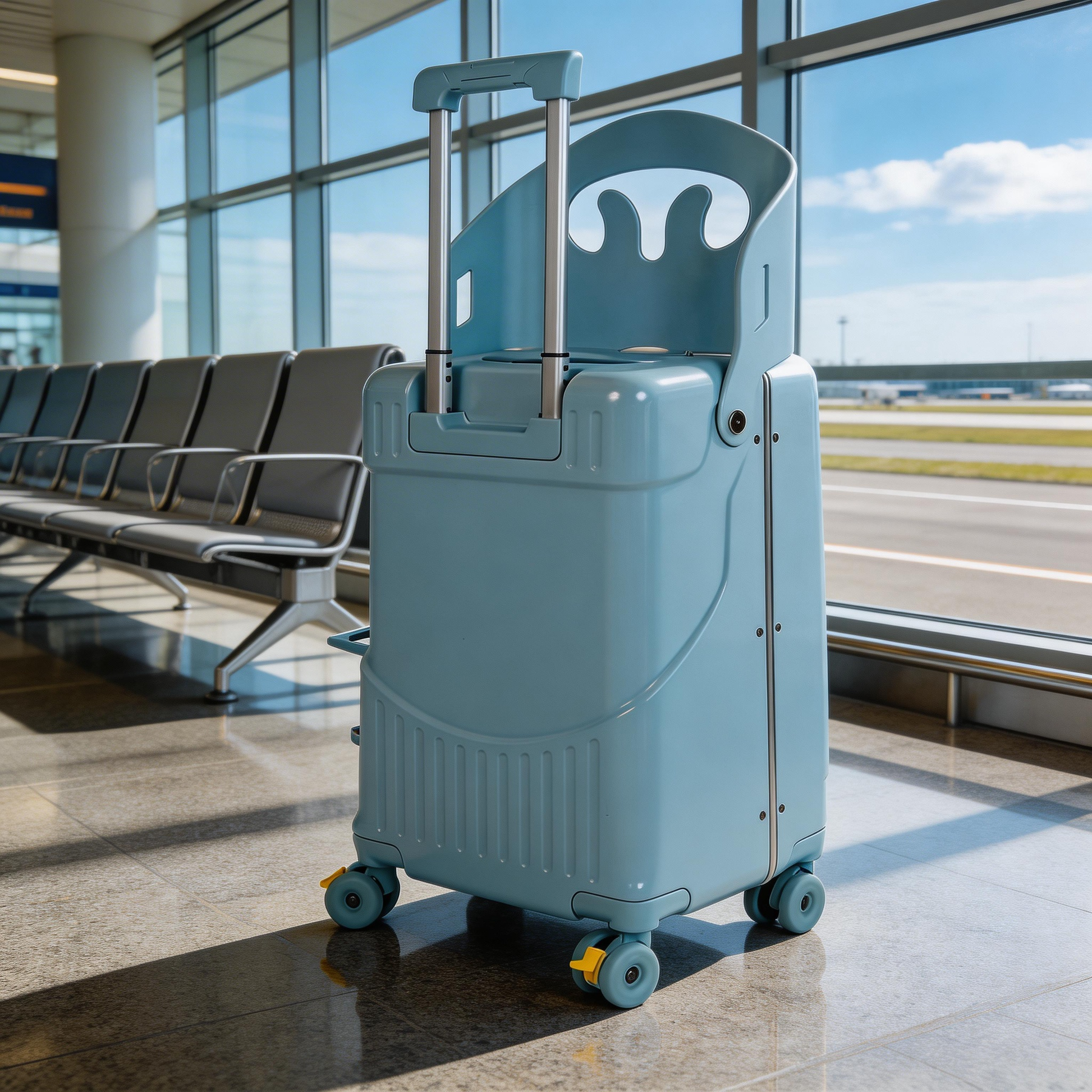 Journey Rider 688 in airport terminal
